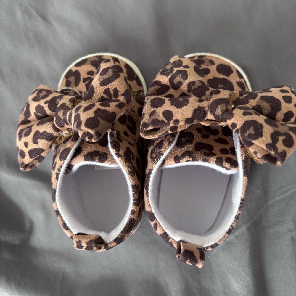 Target Brown Leopard Baby Shoes